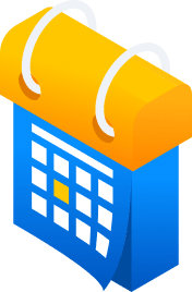 Clock for on-time delivery